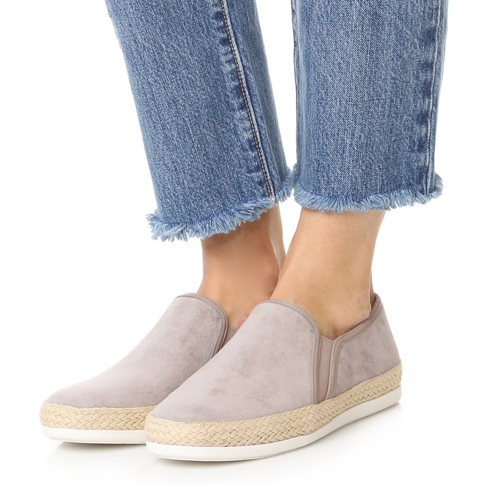 Vince Acker Slip On Sneakers Light Woodsmoke